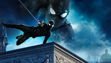 Картинка spider-man +far+from+home+ 2019 кино+фильмы +far+from+home фантастика боевик человек паук вдали от дома фильмы