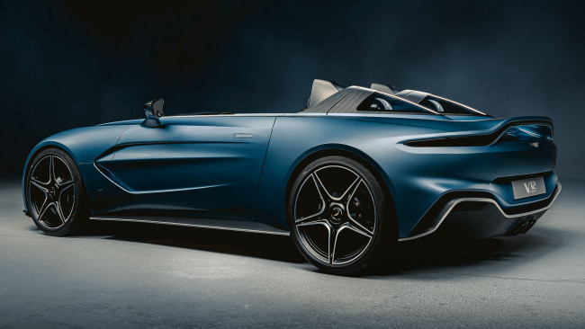 Обои картинки фото aston martin v12 speedster 2020, автомобили, aston martin, aston, martin, v12, speedster, 2020, крутой, британский, супер, кар, дорожный, истребитель