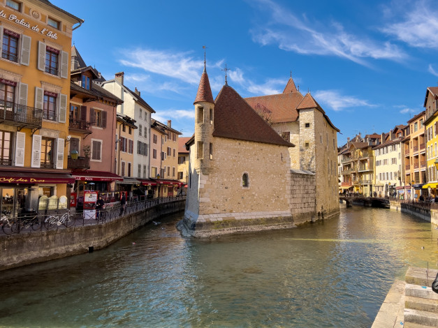 Обои картинки фото annecy, france, города, - улицы,  площади,  набережные