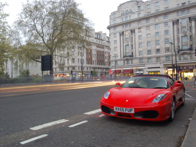 Обои картинки фото ferrari, 430, spider, автомобили