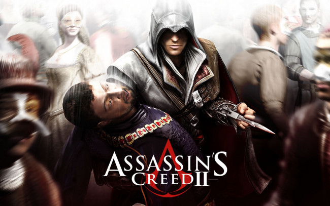 Обои картинки фото assassin`s, creed, ii, видео, игры