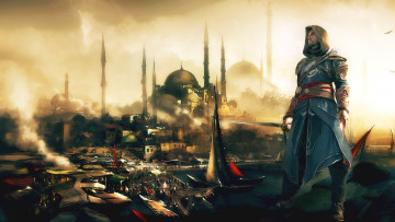 Картинка assassin`s creed revelations видео игры город ezio