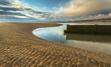 Картинка природа побережье пляж дамба вода