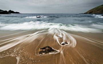 Картинка природа моря океаны песок