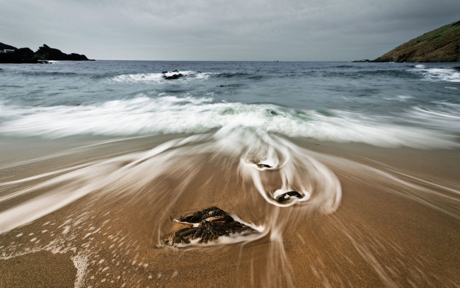 Обои картинки фото природа, моря, океаны, песок