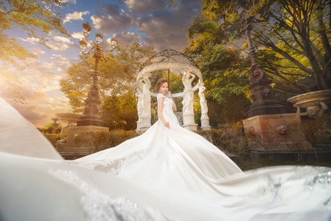 Обои картинки фото девушки, -unsort , невесты, любовь, невеста, свадьба, праздник, платье