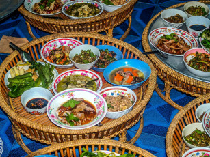 Картинка еда разное тайская кухня