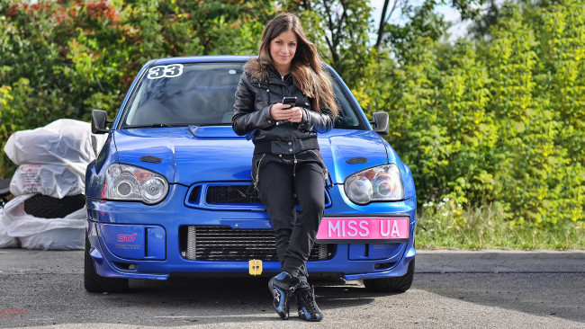 Обои картинки фото автомобили, -авто с девушками, ирина, высоцкая