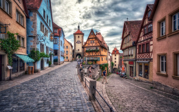 обоя rothenburg, bavaria, germany, города, - улицы,  площади,  набережные