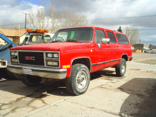 Картинка gmc k2500 1990 автомобили