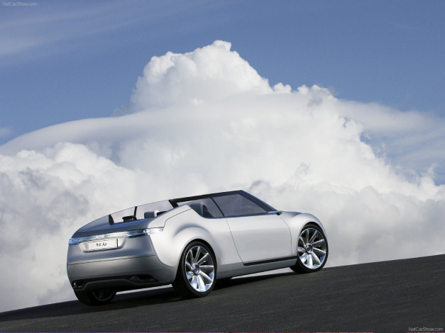 Обои картинки фото saab, air, biohybrid, concept, 2008, автомобили