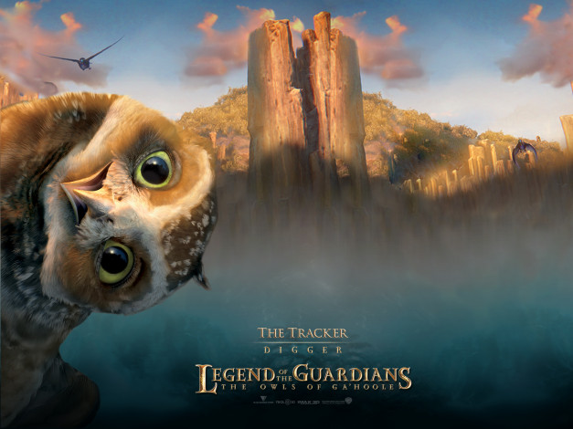 Обои картинки фото legend, of, the, guardians, owls, ga’hoole, мультфильмы