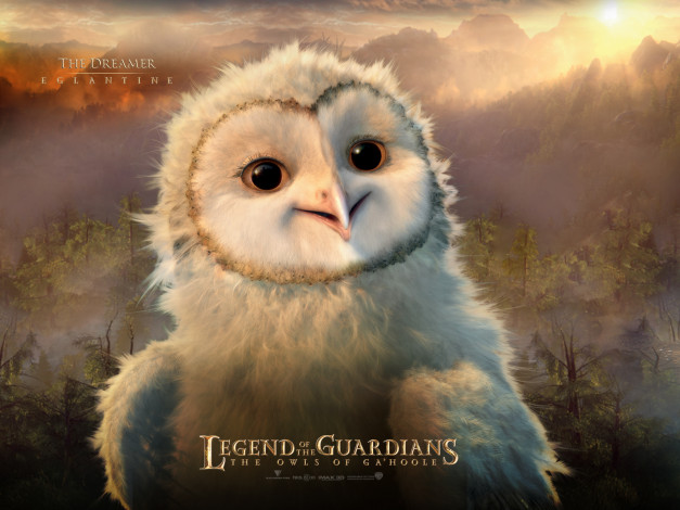 Обои картинки фото legend, of, the, guardians, owls, ga’hoole, мультфильмы