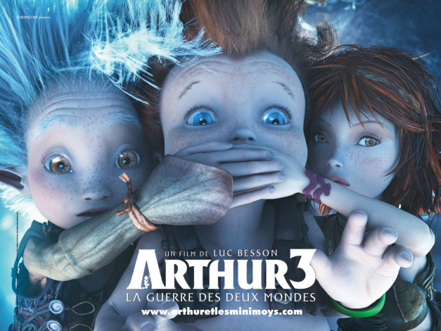 Обои картинки фото мультфильмы, arthur, et, la, guerre, des, deux, mondes