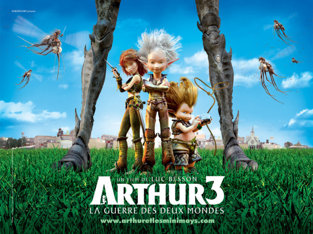 Обои картинки фото мультфильмы, arthur, et, la, guerre, des, deux, mondes