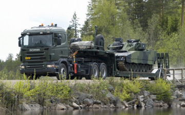 Картинка автомобили scania скандинавия грузовик тягач r500 военная техника бмп
