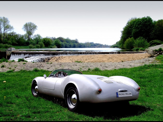 Обои картинки фото 2011, wittera, retro, ma, de, spyder, автомобили, porsche