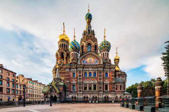 обоя church of the savior on blood in st petersburg, города, санкт-петербург,  петергоф , россия, площадь, храм