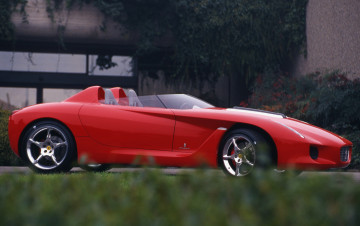 обоя ferrari rossa concept 2000, автомобили, ferrari, concept, rossa, 2000