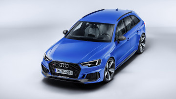 Картинка audi+rs-4+avant+2018 автомобили audi avant 2018 rs-4