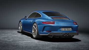 обоя porsche 911 gt3 with touring package 2018, автомобили, porsche, 2018, package, 911, touring, with, gt3