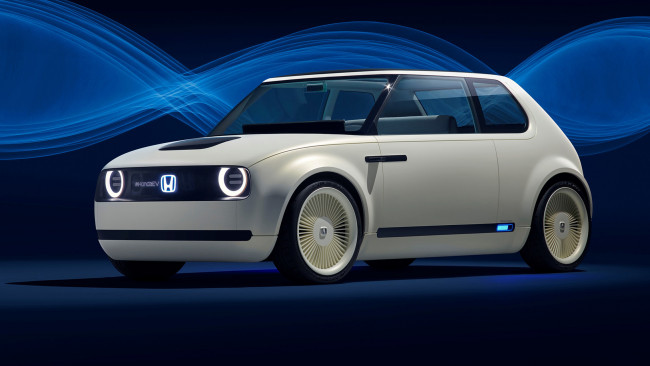 Обои картинки фото honda urban ev concept 2017, автомобили, honda, concept, 2017, ev, urban