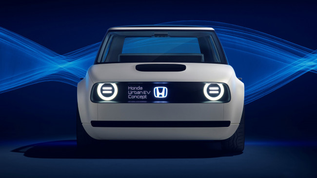 Обои картинки фото honda urban ev concept 2017, автомобили, honda, 2017, concept, ev, urban