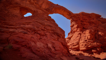 обоя turret arch, arches national park, utah, природа, горы, turret, arch, arches, national, park