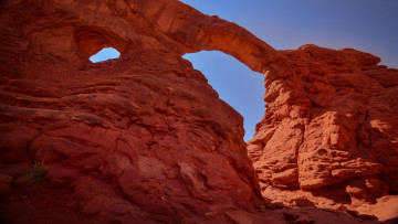 Картинка turret+arch arches+national+park utah природа горы turret arch arches national park