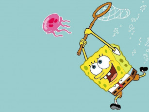 обоя мультфильмы, spongebob, squarepants