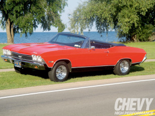 Картинка 1968 chevrolet chevelle автомобили