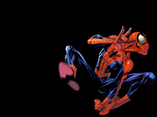 обоя spiderman, рисованные, комиксы, комикс, Человек-паук, спайдермен