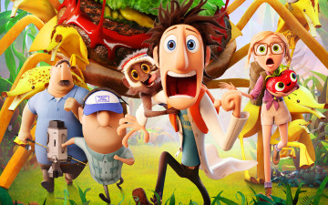 Картинка мультфильмы cloudy with chance of meatballs персонажи