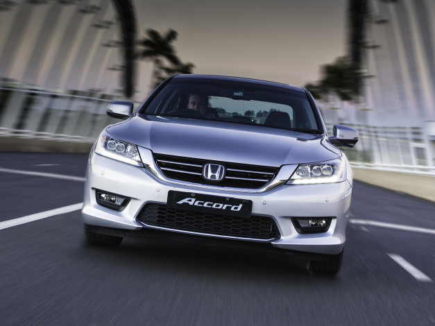 Обои картинки фото автомобили, honda, accord, sedan, za-spec, 2014г