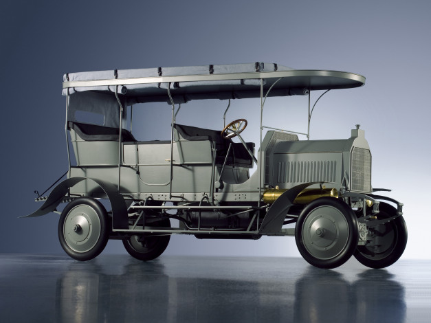 Обои картинки фото автомобили, классика, wagen, dernburg, daimler, 1907г