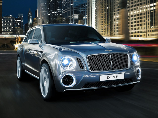 Обои картинки фото bentley exp 9-f concept 2012, автомобили, bentley, 2012, concept, 9-f, exp