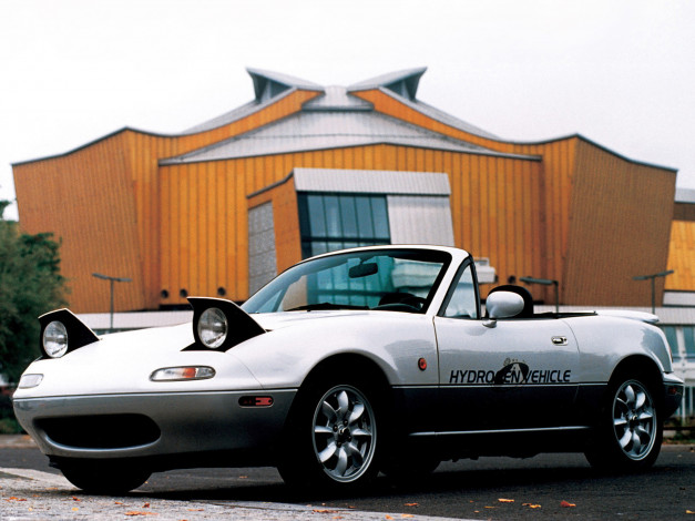 Обои картинки фото mazda mx-5 hydrogen concept 1997, автомобили, mazda, concept, hydrogen, 1997, mx-5