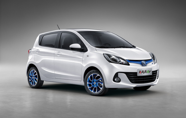 Обои картинки фото автомобили, changan, 2016г, ev, benni