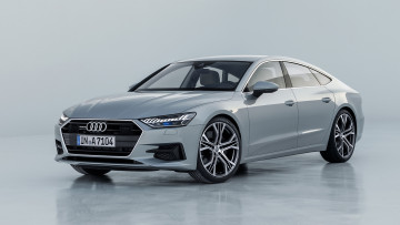 Картинка audi+a7+sportback+2018 автомобили audi 2018 sportback a7