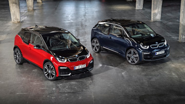 Картинка bmw+i3+and+i3s+2018 автомобили bmw 2018 i3s i3