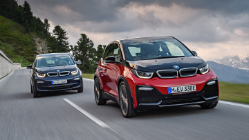 Картинка bmw+i3+and+i3s+2018 автомобили bmw 2018 i3s i3