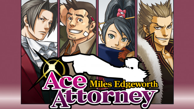 Обои картинки фото видео игры, ace attorney,  investigations - miles edgeworth, персонажи