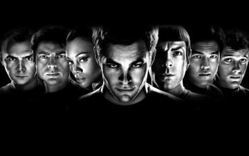 обоя кино фильмы, star trek, персонажи, лица