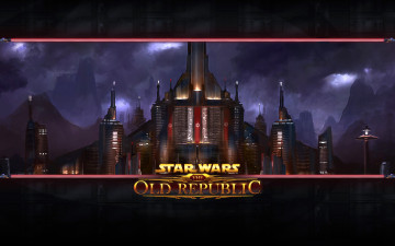 Картинка видео+игры star+wars +the+old+republic город горы тучи