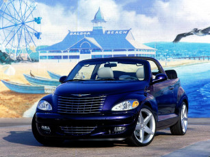 Картинка chrysler pt cruiser convertible автомобили