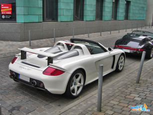 Картинка porsche carrera gt автомобили