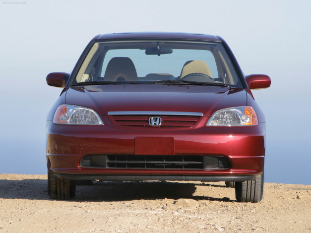 Обои картинки фото honda, civic, sedan, 2003, автомобили