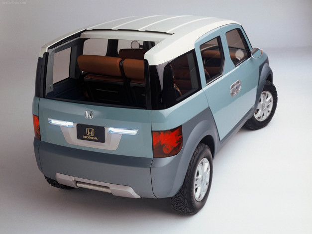 Обои картинки фото honda, model, concept, 2001, автомобили