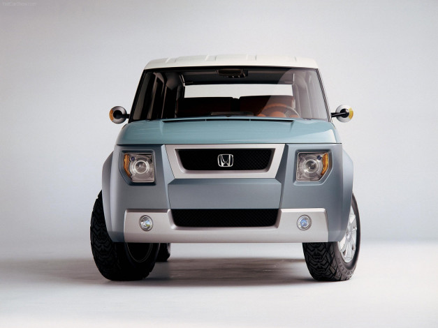 Обои картинки фото honda, model, concept, 2001, автомобили