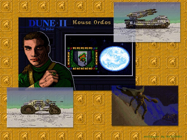 Обои картинки фото dune, ii, видео, игры, the, building, of, dynasty